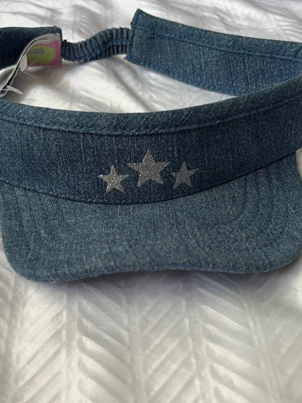 Gymboree 4th Denim Stars visor 18mo -3T Baby Toddler VTG